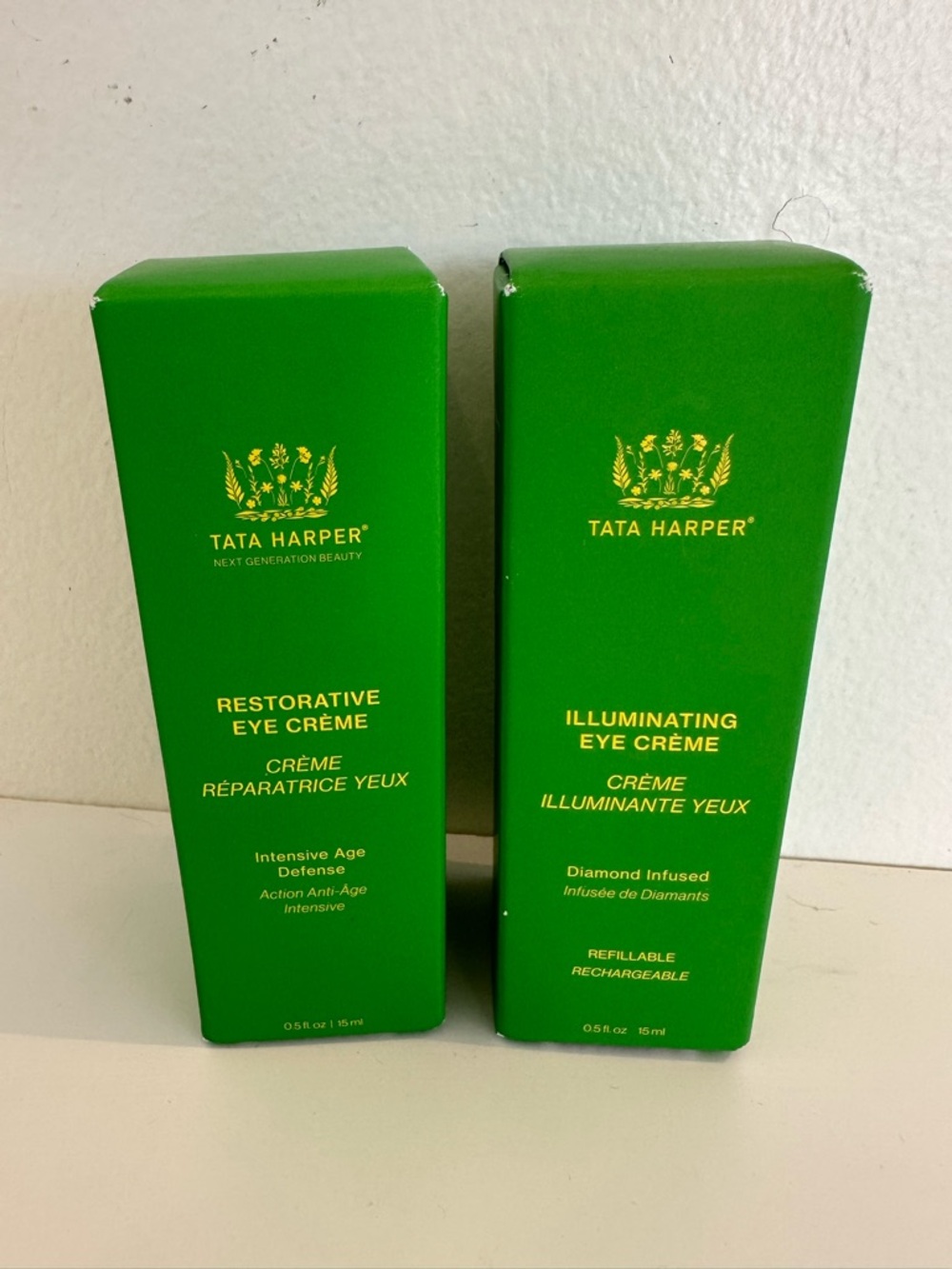 Tata Harper Skincare Restorative & Illuminating Eye Crèmes